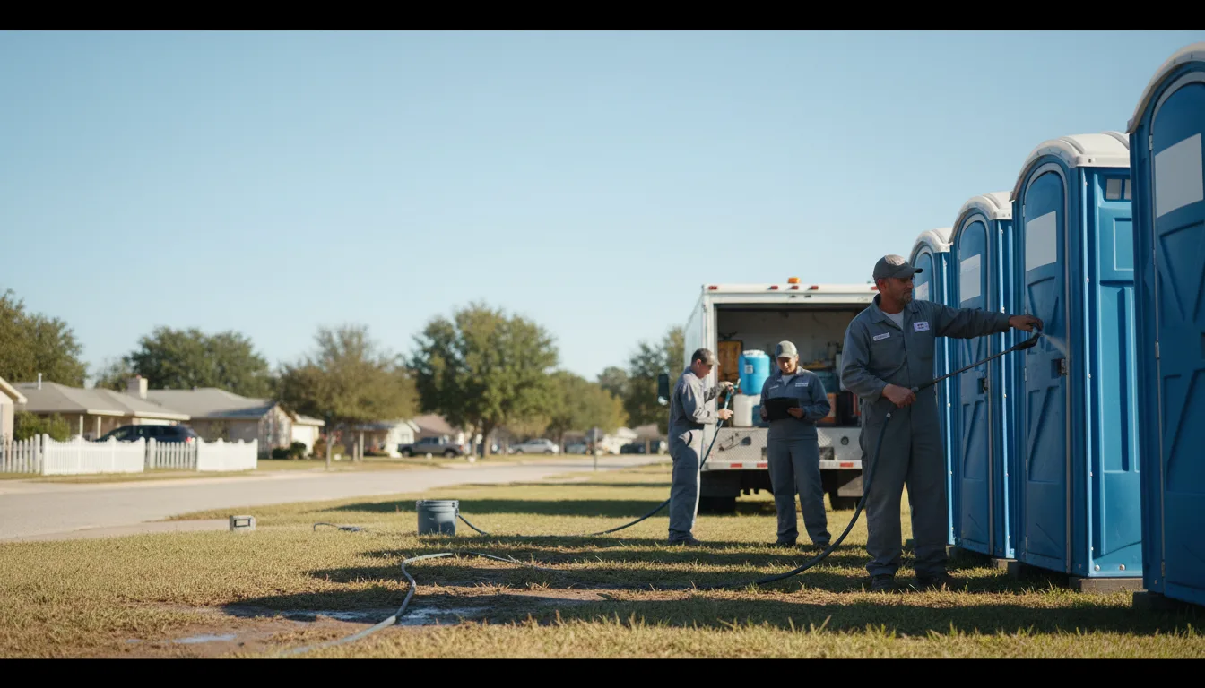 Long-Term Portable Toilet Rental in Dodge, TX near me